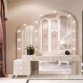 Trueliving Romantic Pink Dresser Table H 71 x W 23 x D 15